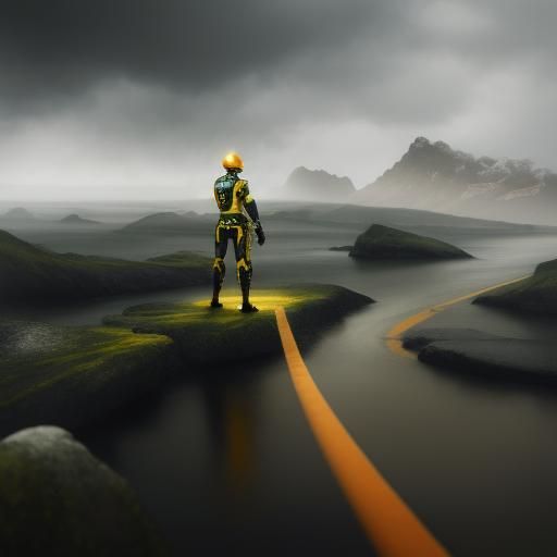 Glowing, Hyperreal Skin in Vivid Colors