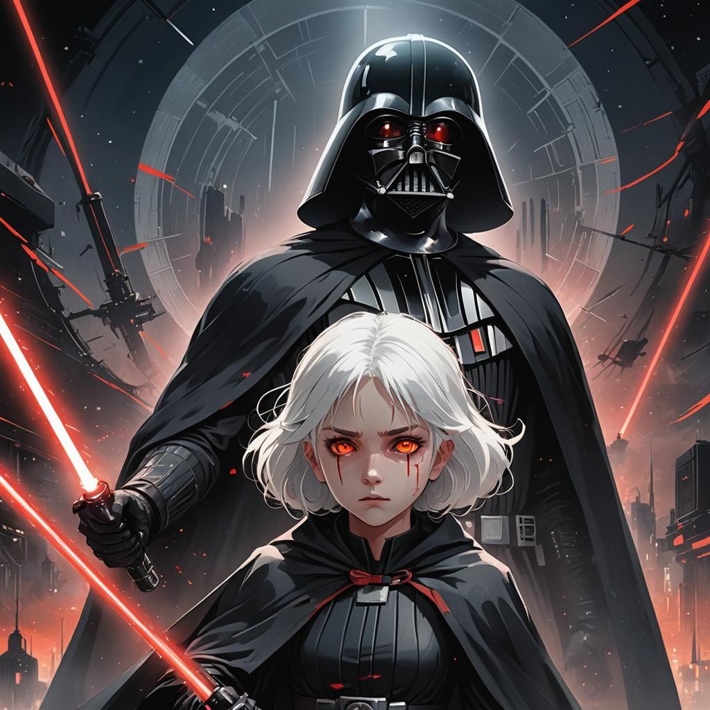 Dark Sith Master Trains Fiery Vampire Apprentice Amidst Deat...