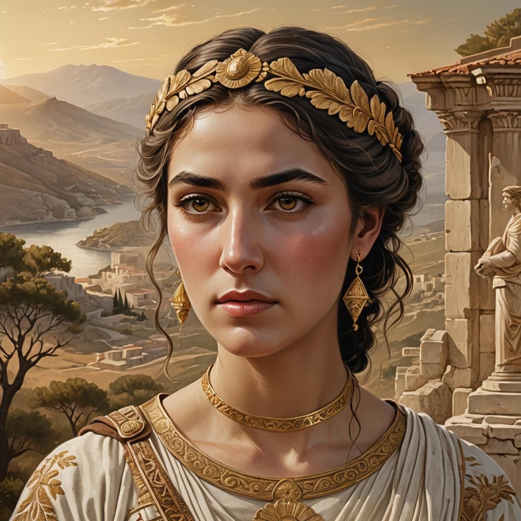 A Macedonian Princess in Classical Realism