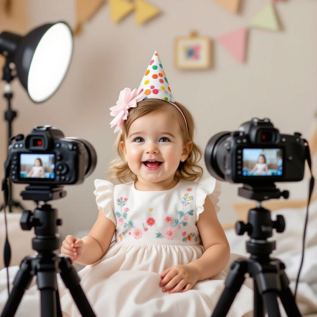 Photographing a Child's Birthday Celebration