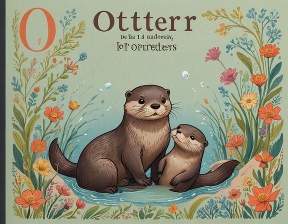 O is for Otter (08)