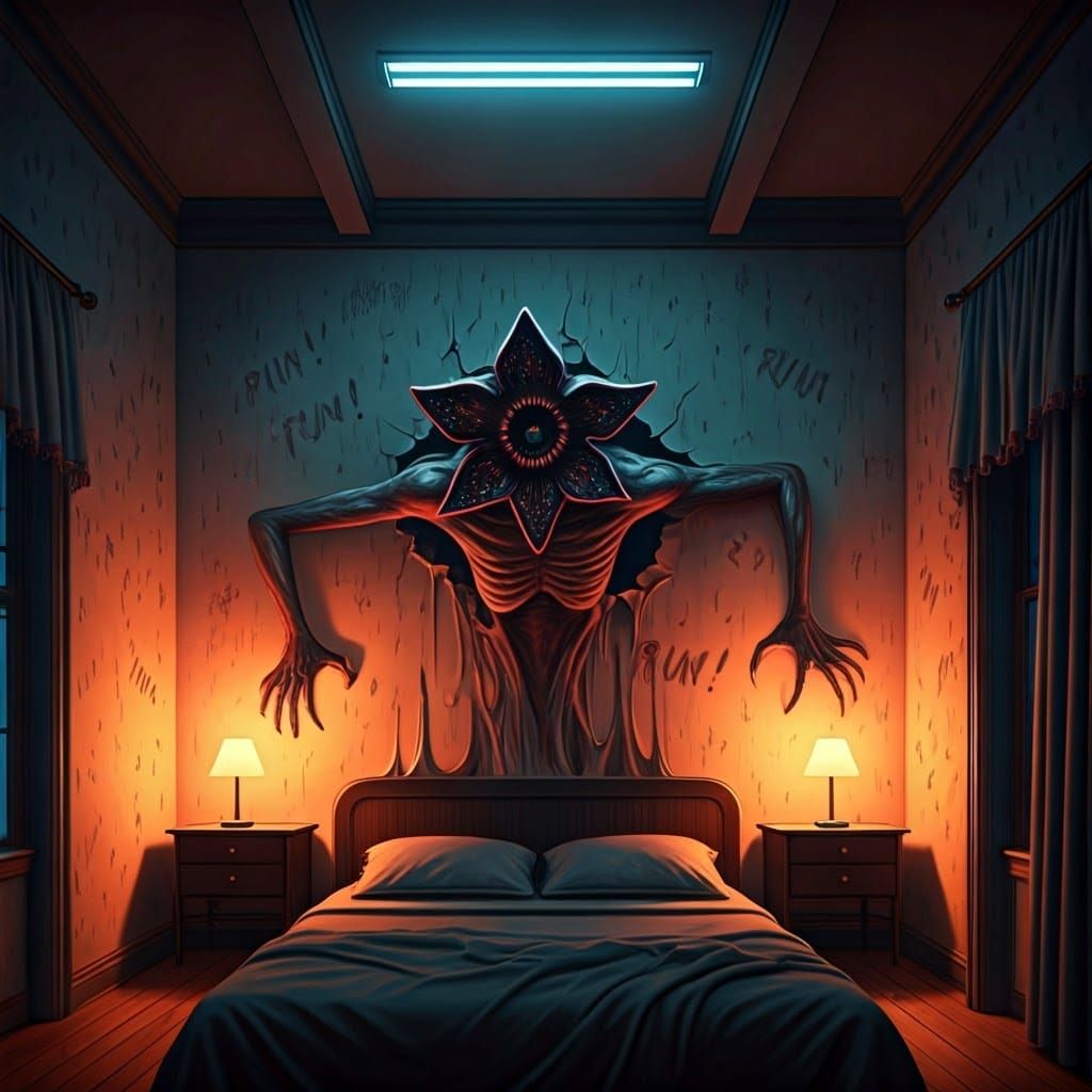 Eldritch Horror Unleashed Through Bedroom Walls in Creepy, R...