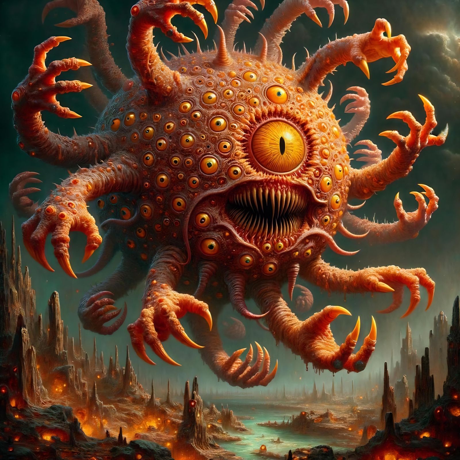 Nightmarish Odopi Terror in a Desolate Realm