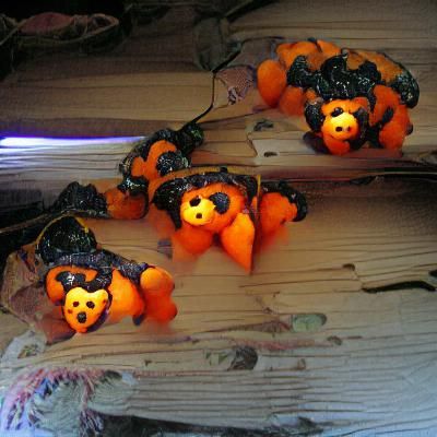 Abandoned Futuristic Cityscape at Night