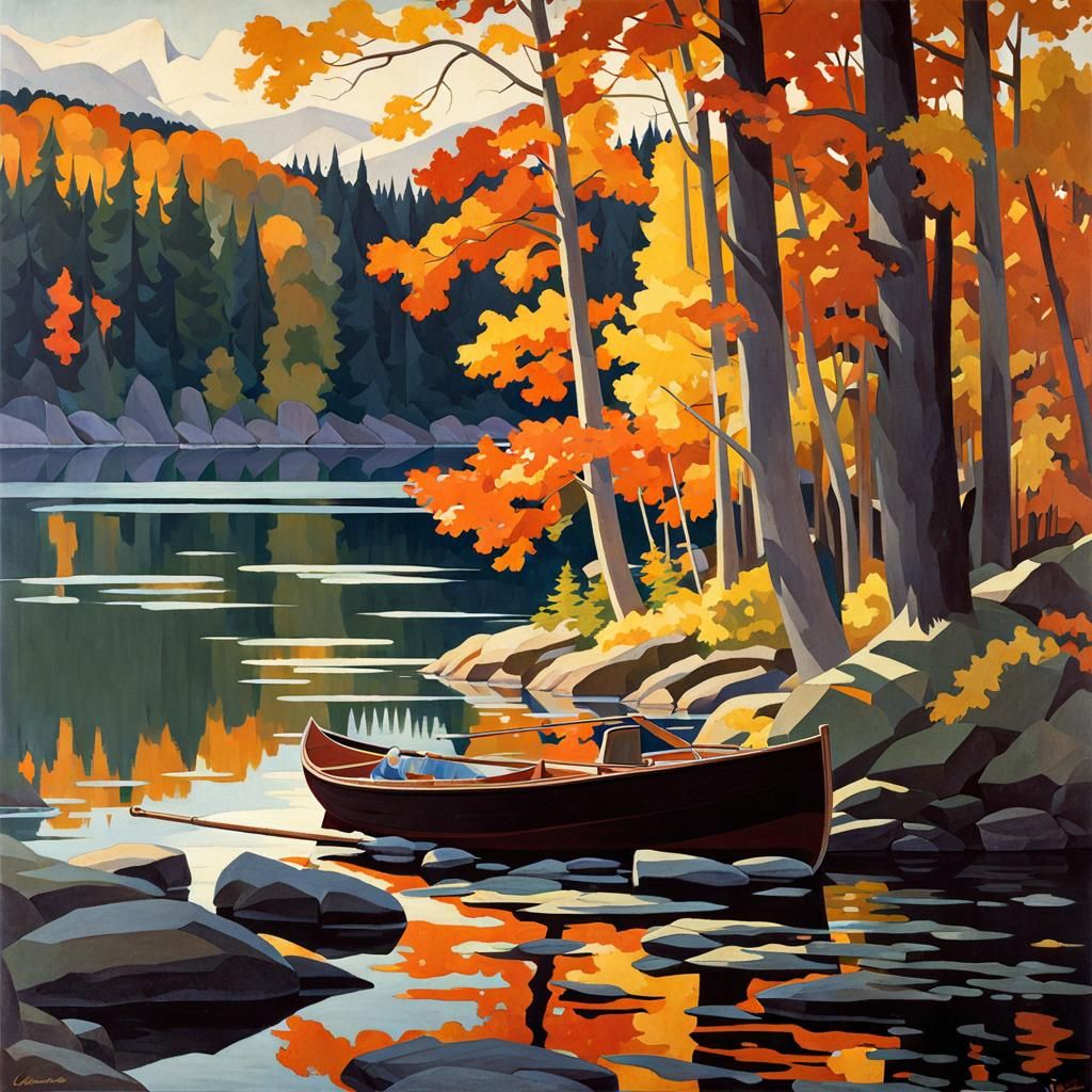 Canadian Landscape Painting in the Group of Seven Style