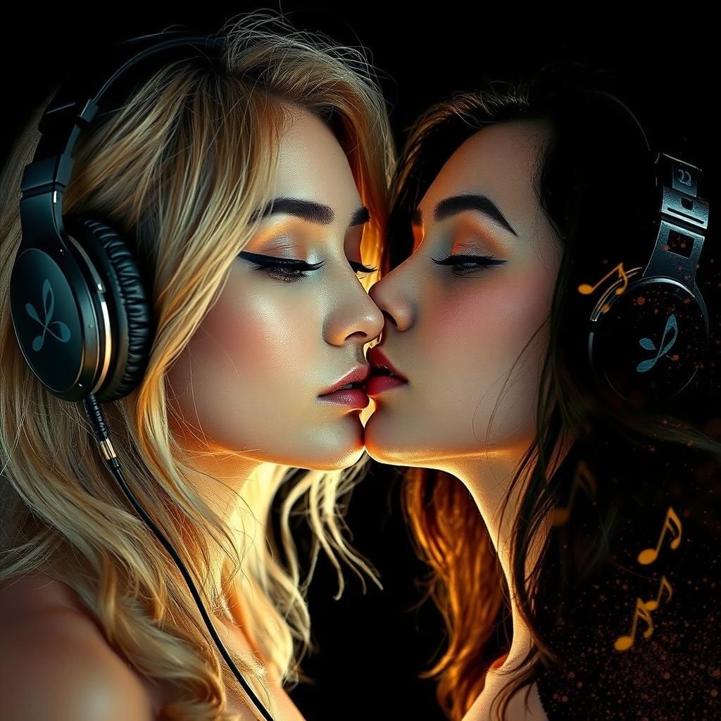 Surreal Double Exposure Portraits of Lovers in Ethereal Surr...