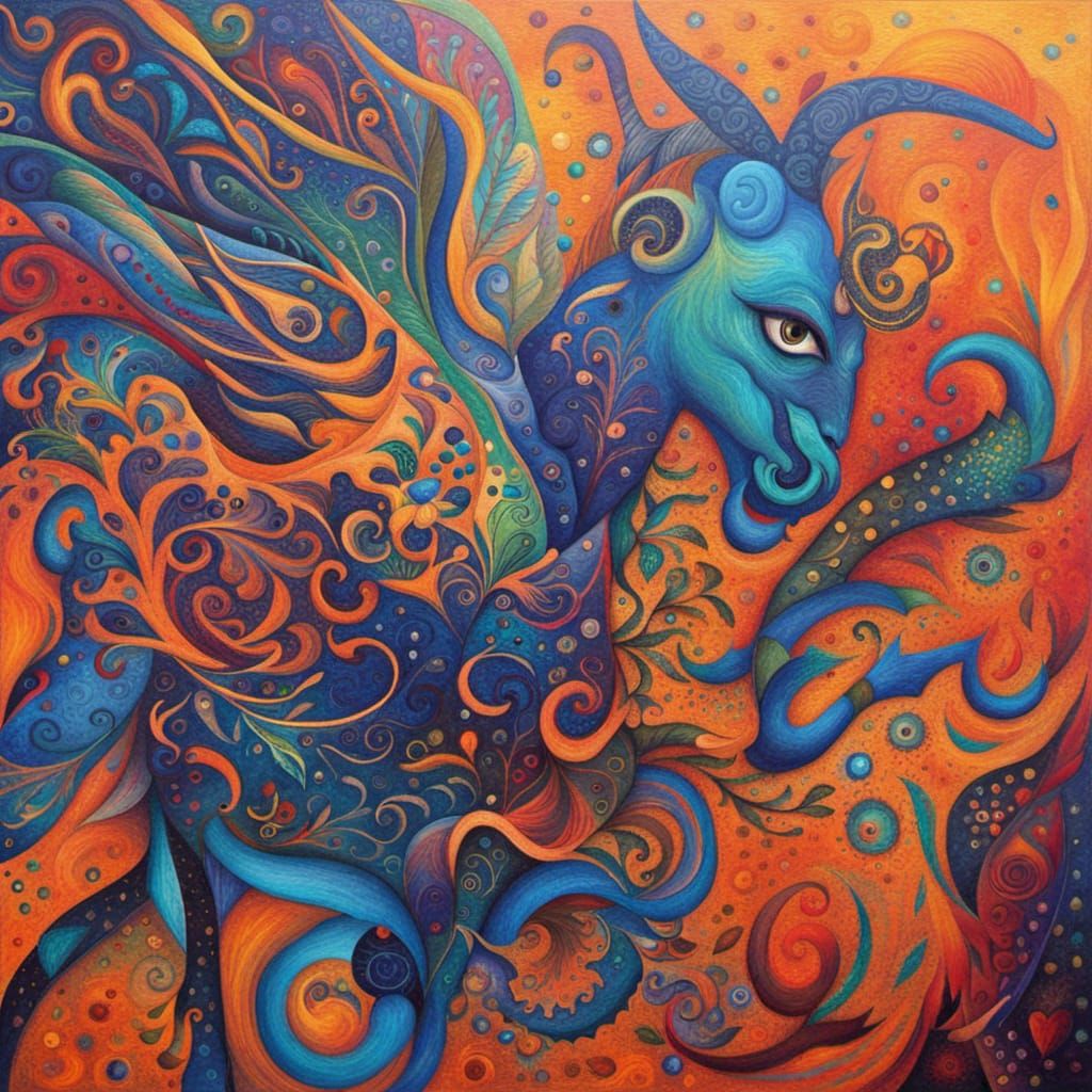 Enchanted Creatures in Vibrant Hues