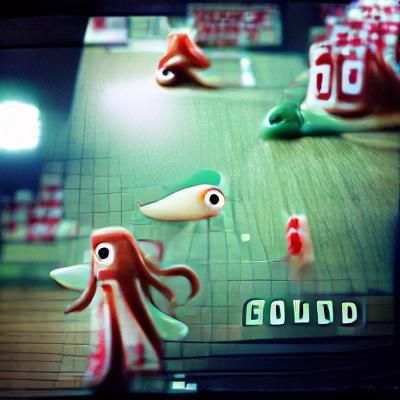 A Dark and Mysterious Island in the Style of Atmospheric Art