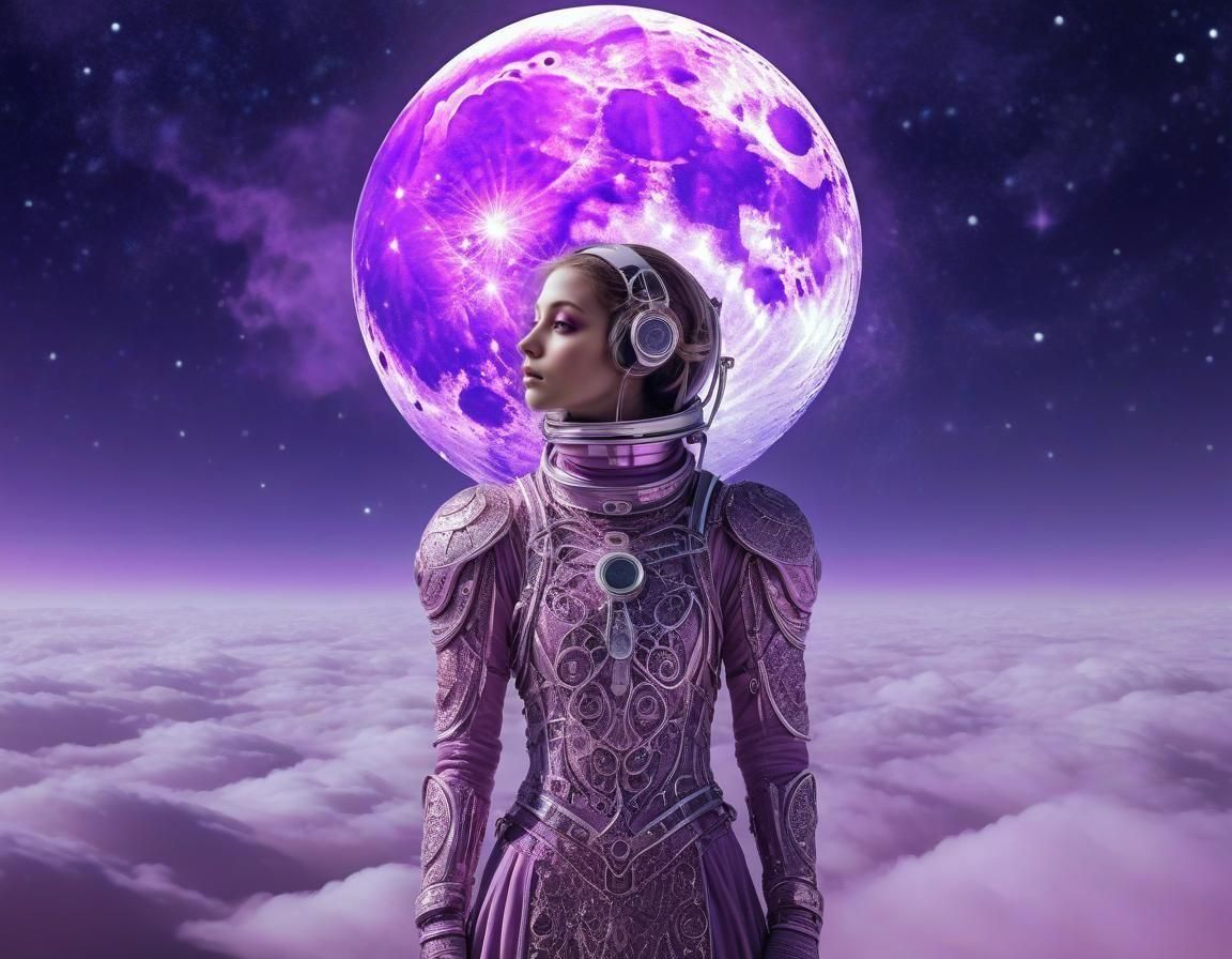 Surreal Amazonian Goddess Radiates Ethereal Glow in Ultra HD