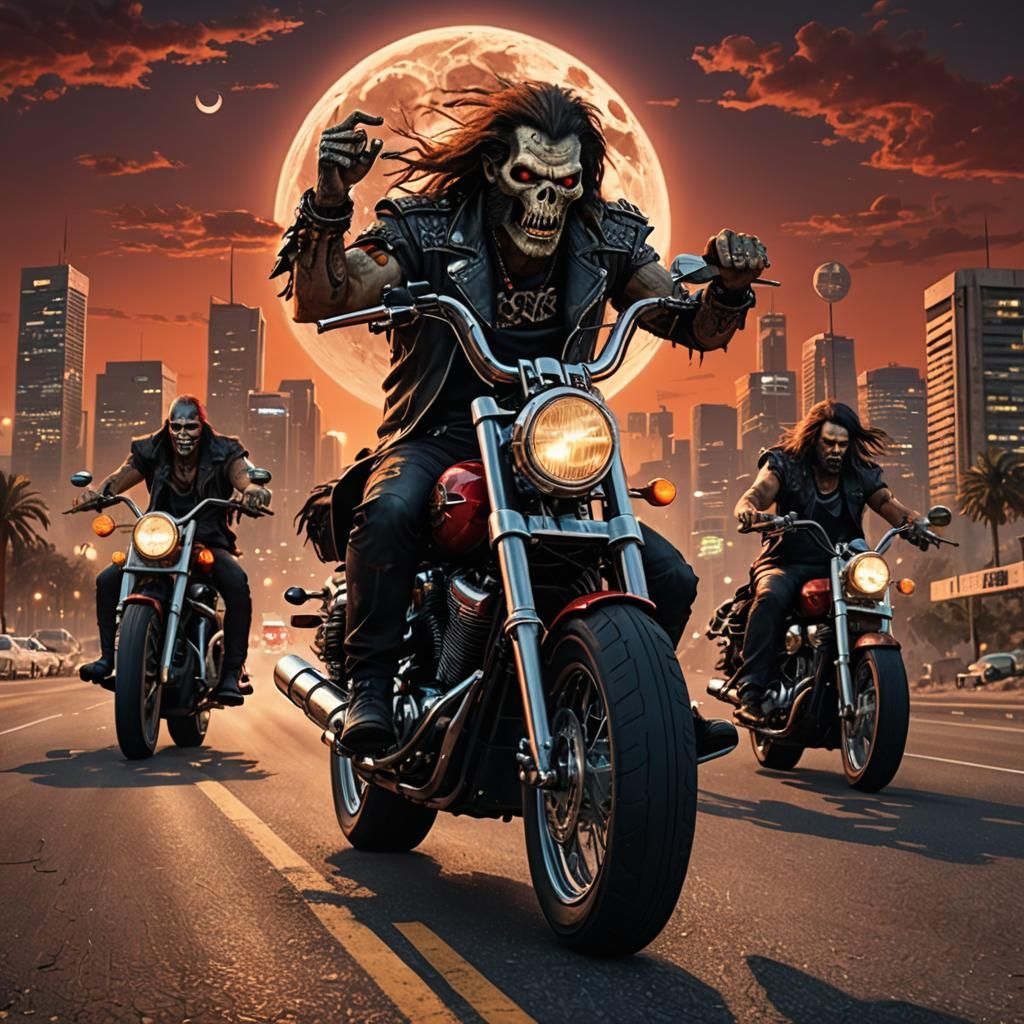 Ultra-Realistic Rockers Rumble in a Futuristic Apocalypse