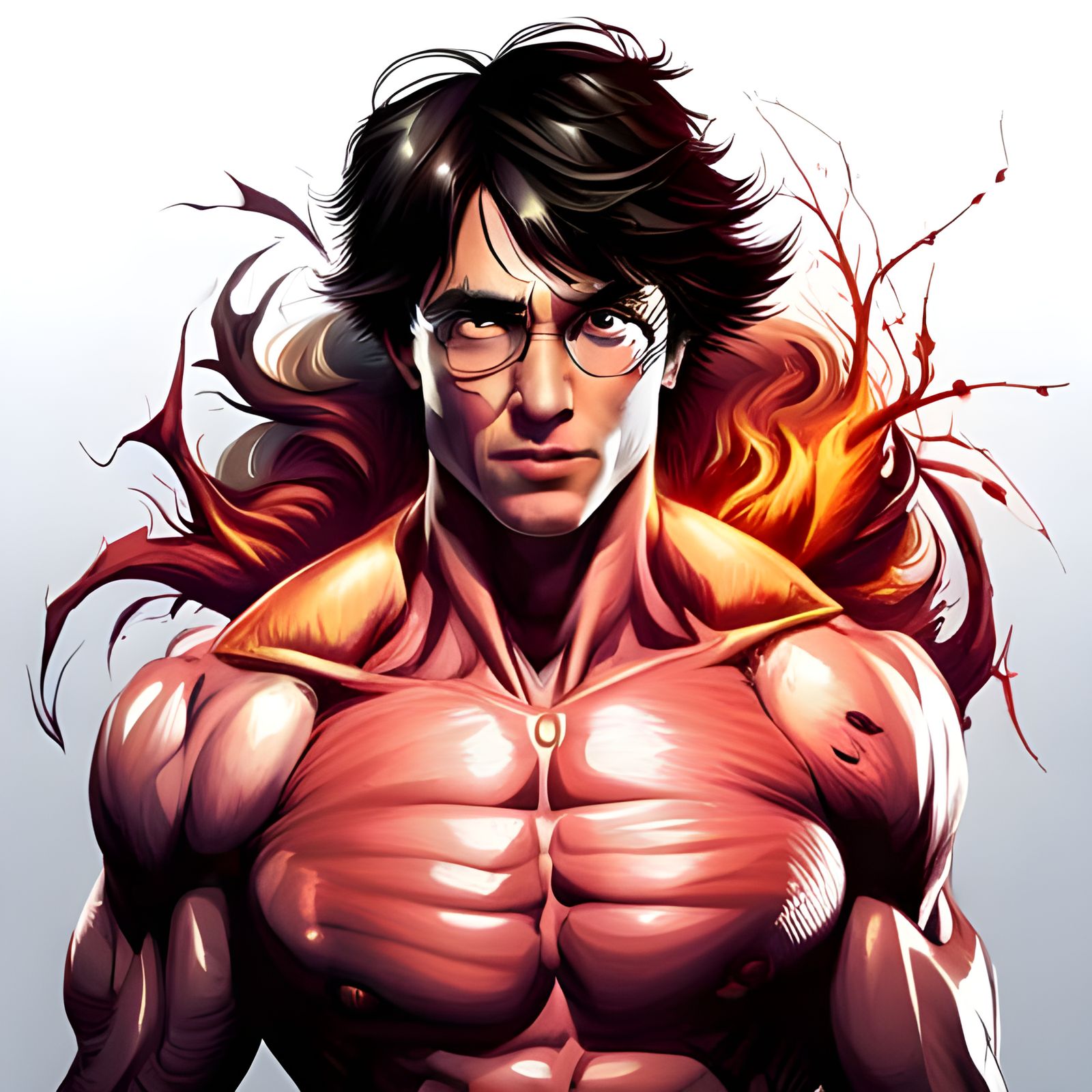 Harry Potter in Epic Digital Portrait