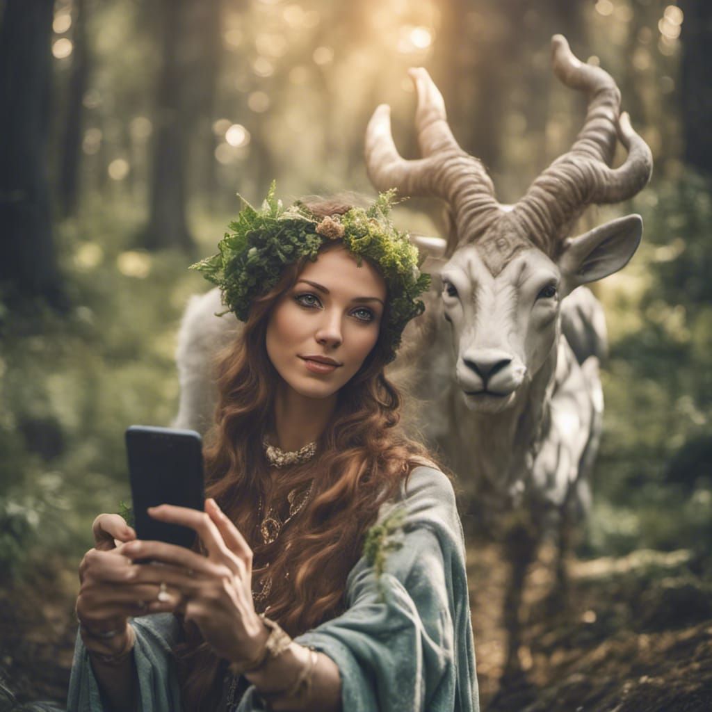 Enchanted Forest Encounter in Celtic Fashion