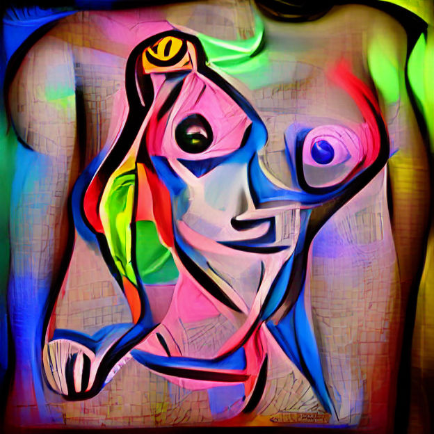 Bare Human Form in a Minimalist Setting