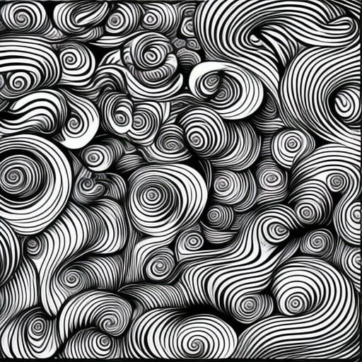 Tentacled Insectoid Creatures Emerge from Abstract Snail Bod...