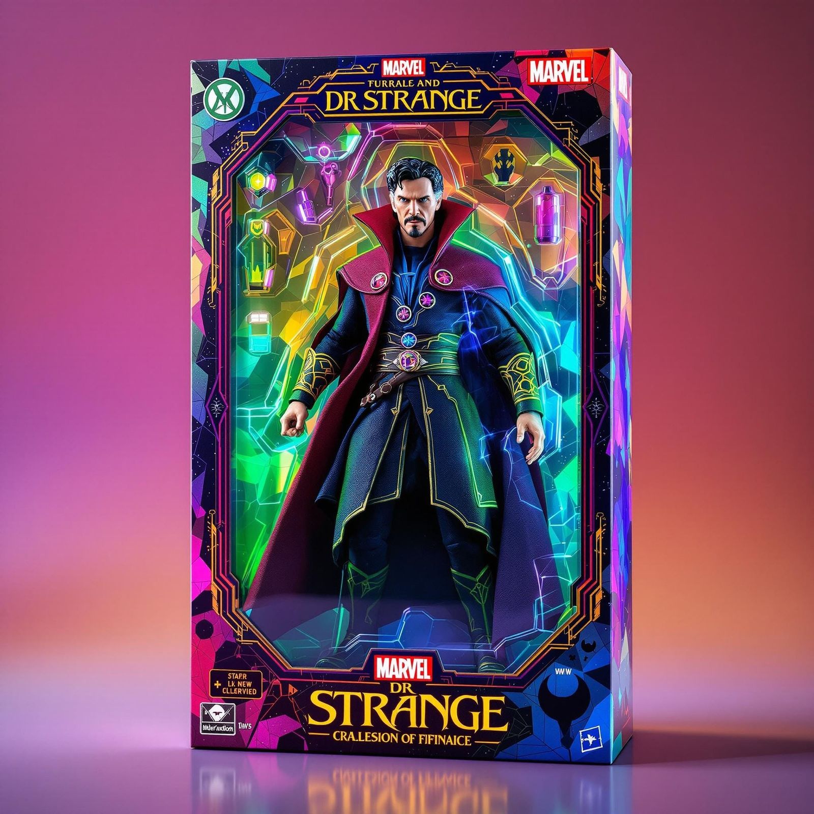 Dr. Strange in Vibrant Marvel Collectible Packaging