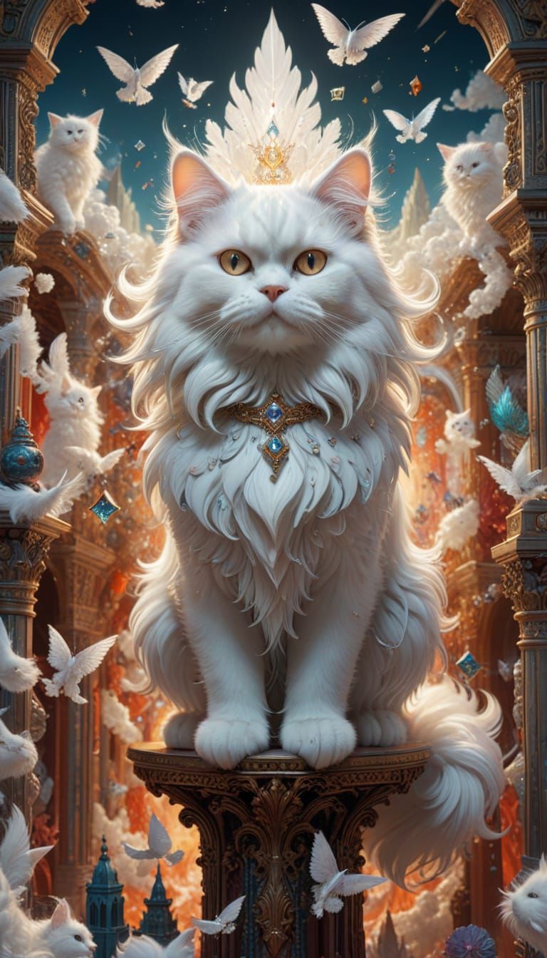 God of Persian cat!