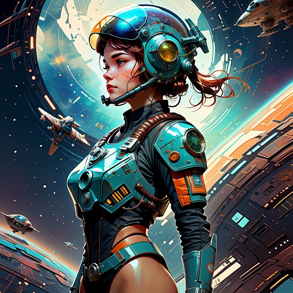 Space fighter pilot