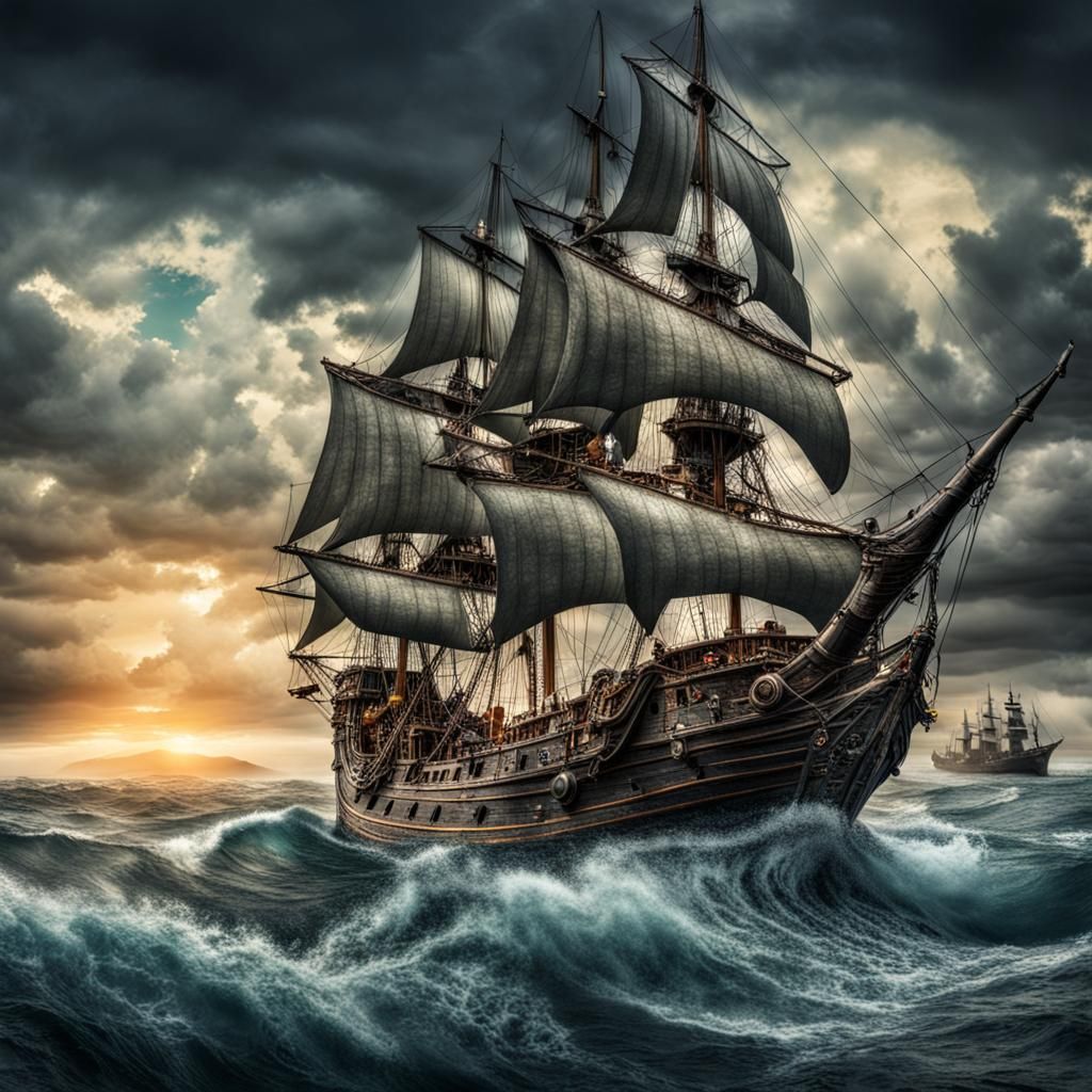 Epic Pirate Adventure on the High Seas