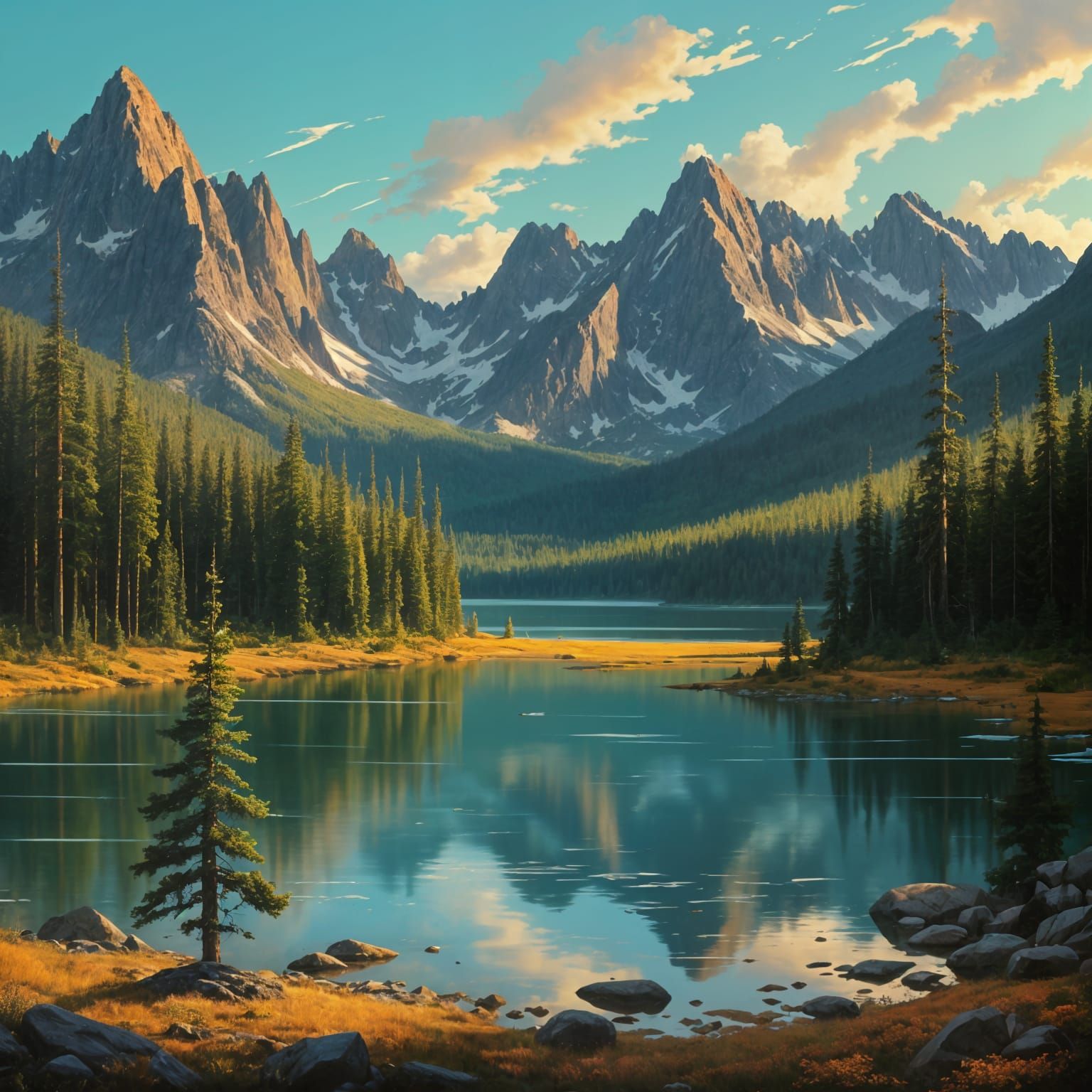 Banff National Park
:
A pristine wilderness with towering mo...