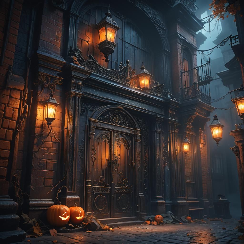 Ghost in Ornate Trap: Dark Fantasy Concept Art
