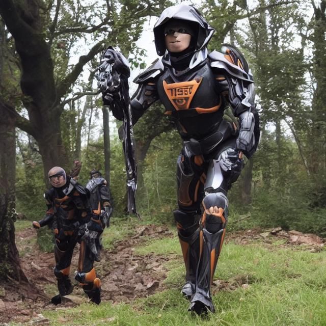 Mysterious Ancient Ruins in a Haunting Twilight