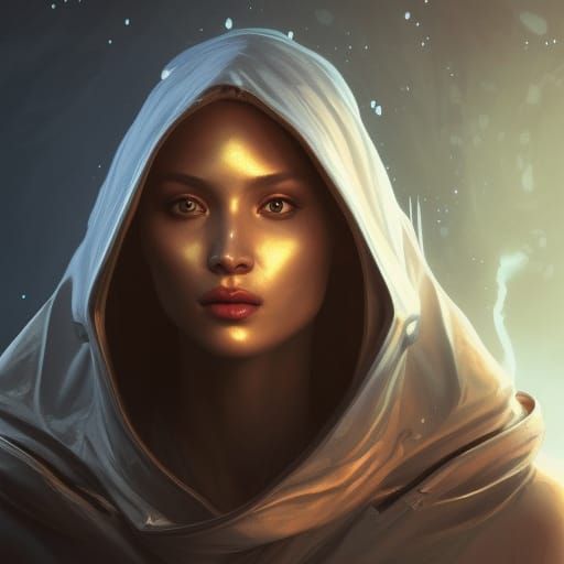 Cyberpunk Alien Concept in Triadic Colors