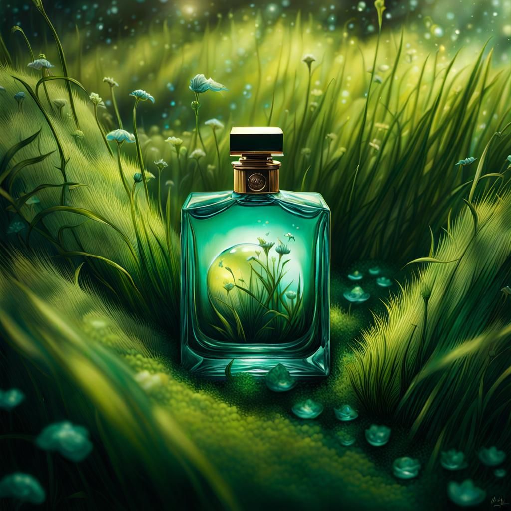 Surreal Garden of Renewal in Hyperrealistic Detail