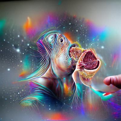 Vibrant Astral Cosmos in Cosmic Style