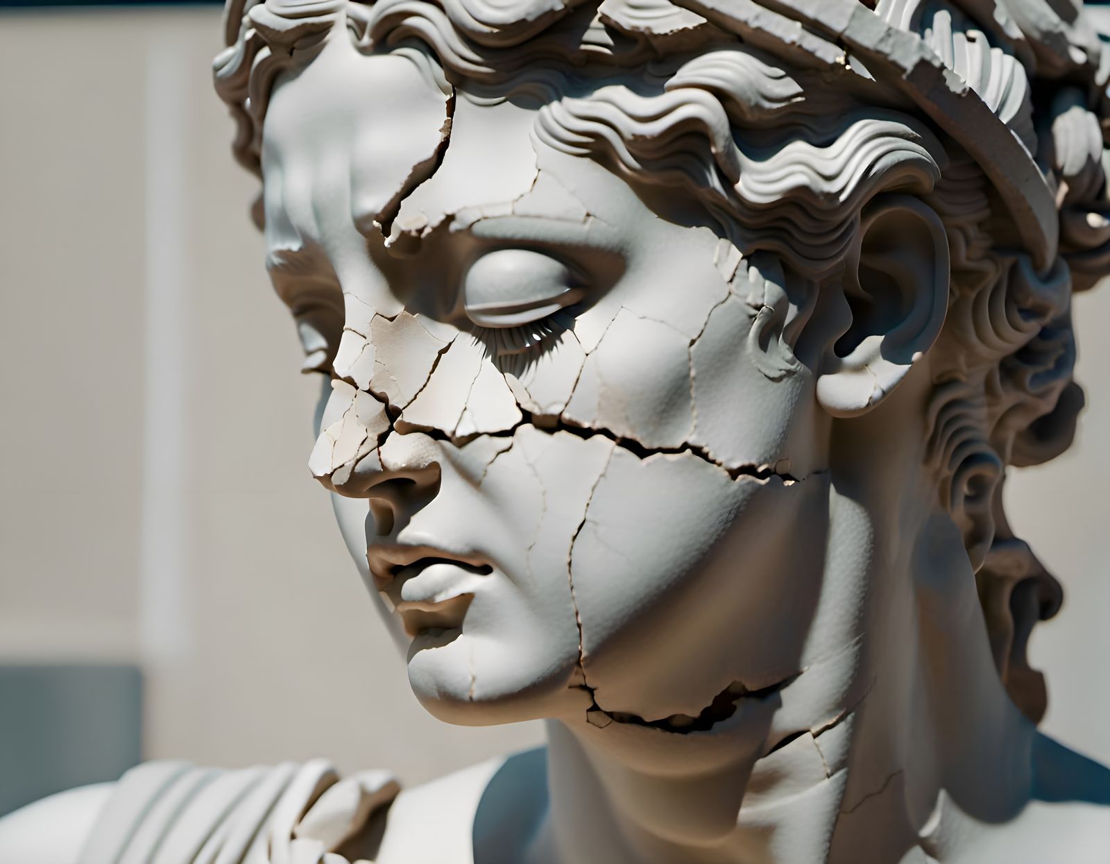 Ancient Greek Beauty Fades to Dust