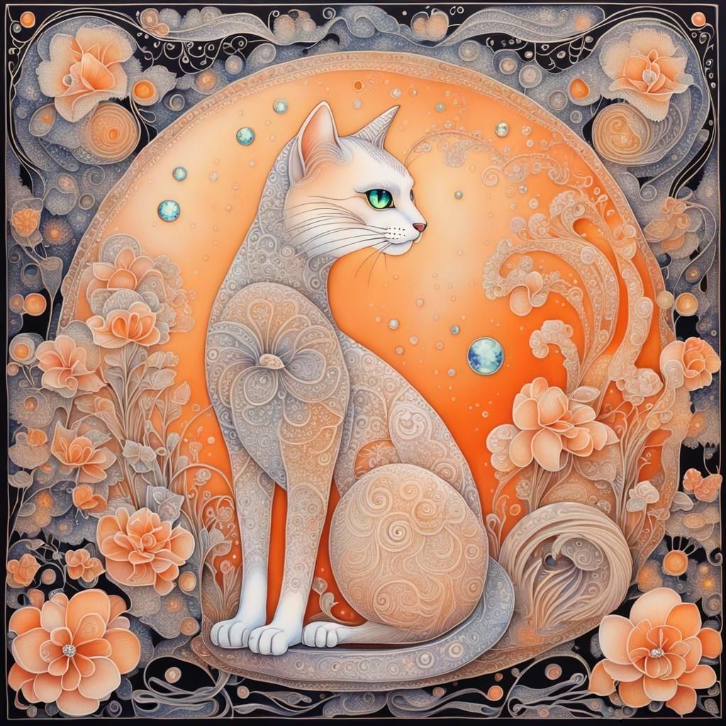 Elegant cat