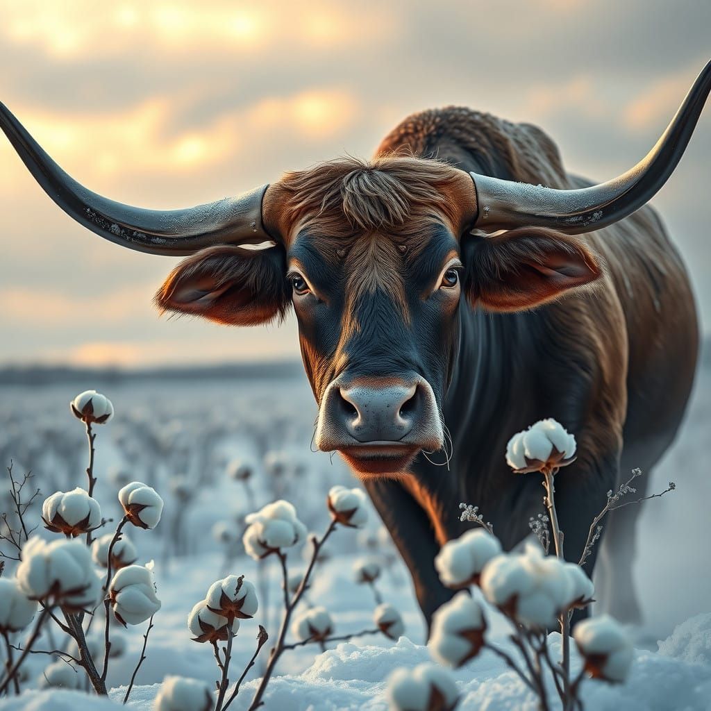 Wild bull Aurochs - extinct in 1627