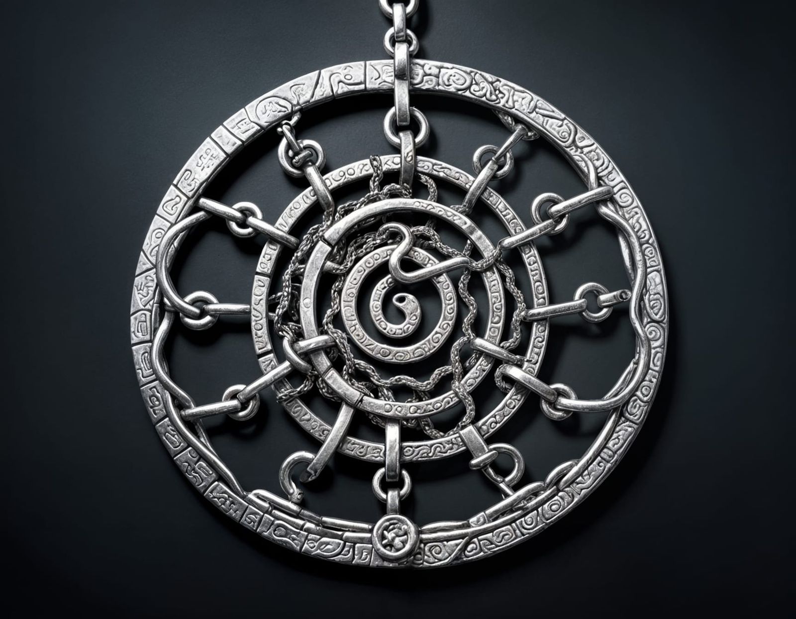 Silver Serpents and Chains: Ancient Fantasy Art