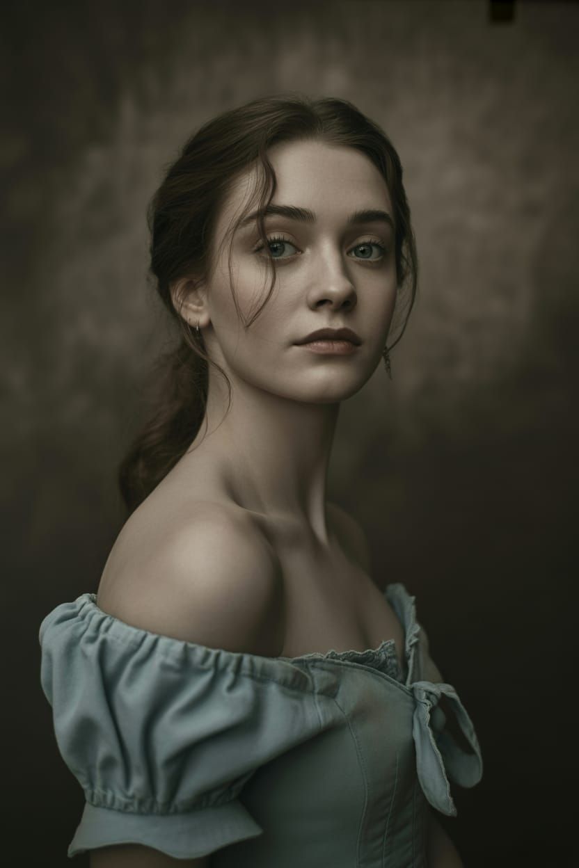 Belle Portrait in Studio Harcourt Style