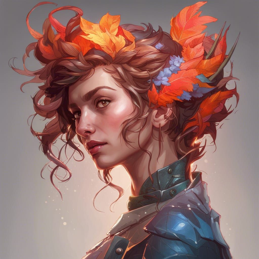 Elegant Gentleman in Triadic Colors