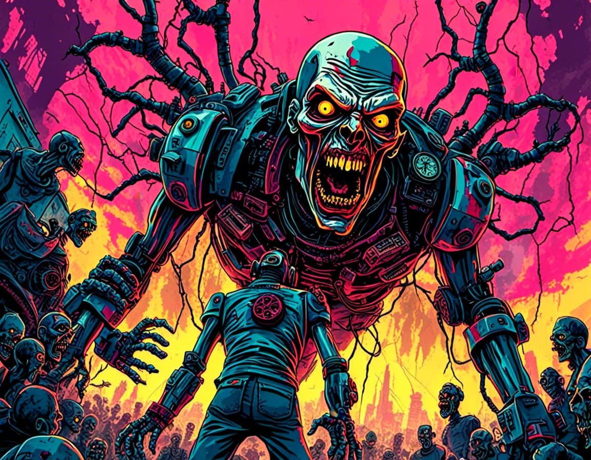 zombie cyborg gone rogue