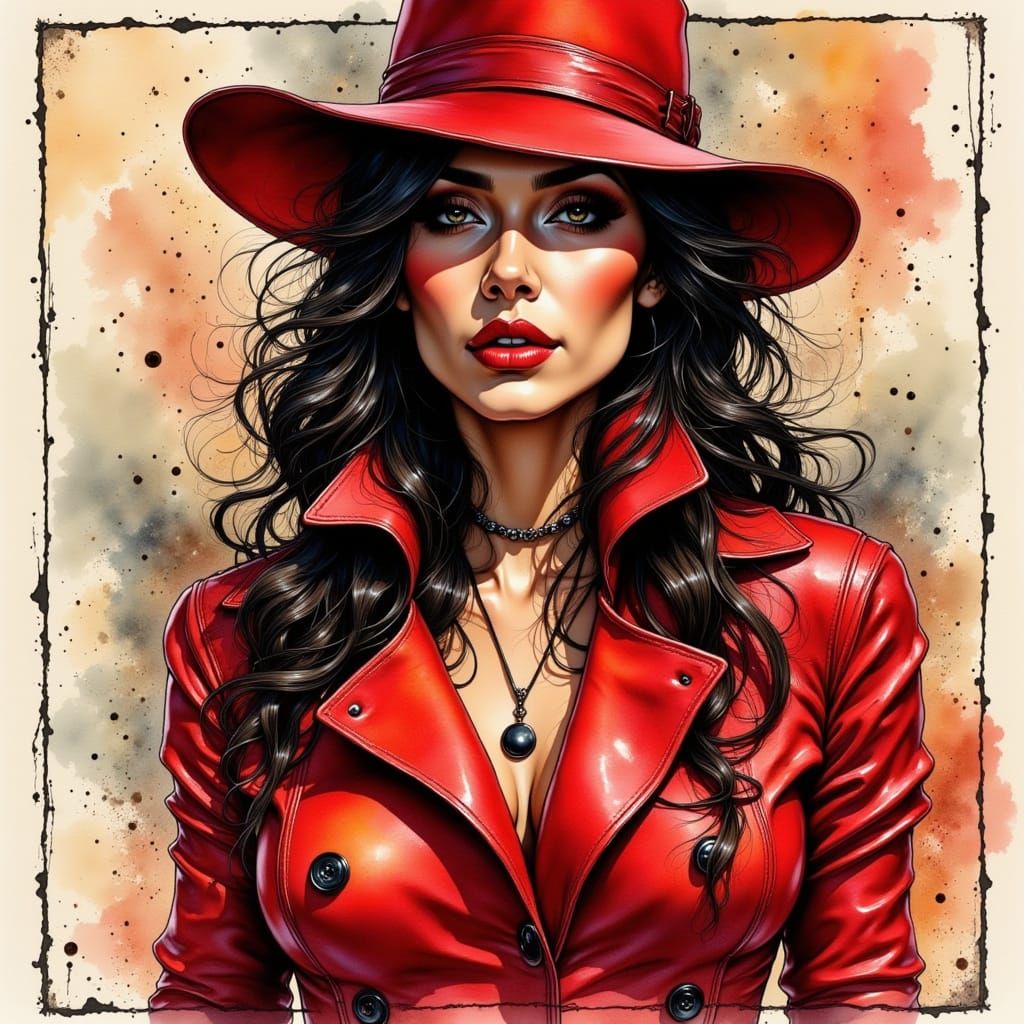 Carmen San Diego Ink and Paint Wanted Poster