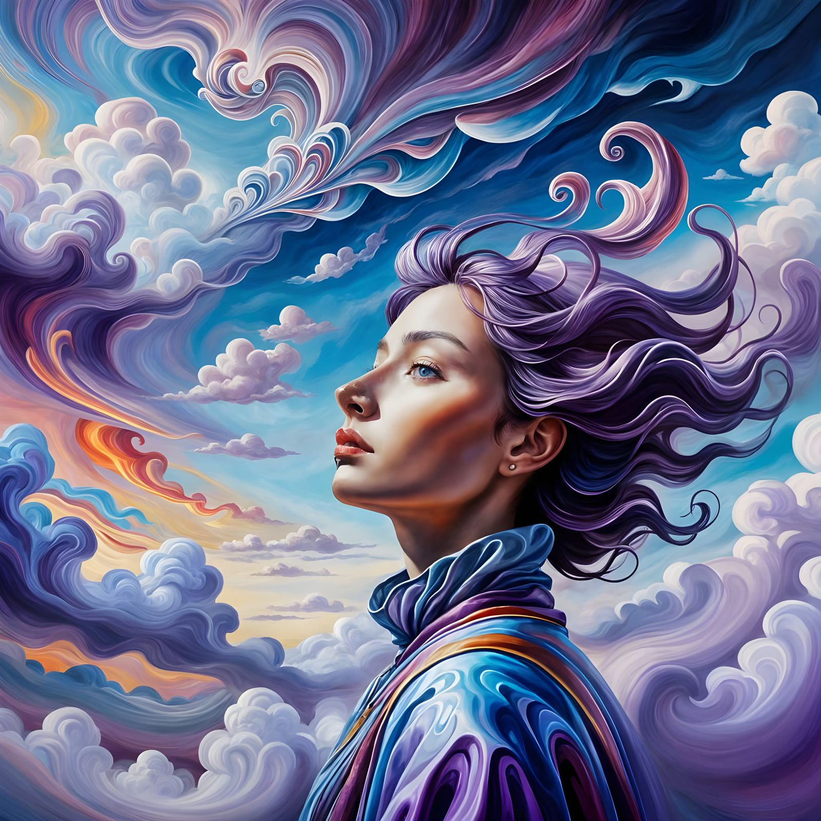 Dreamy Foamy Surreal Brainscape