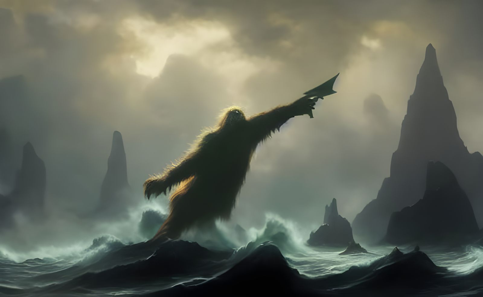 Kaiju code name: Gaira
AKA: Green Gargantua