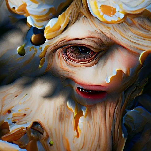 Surreal Oil Painting Nightmare Unveiled