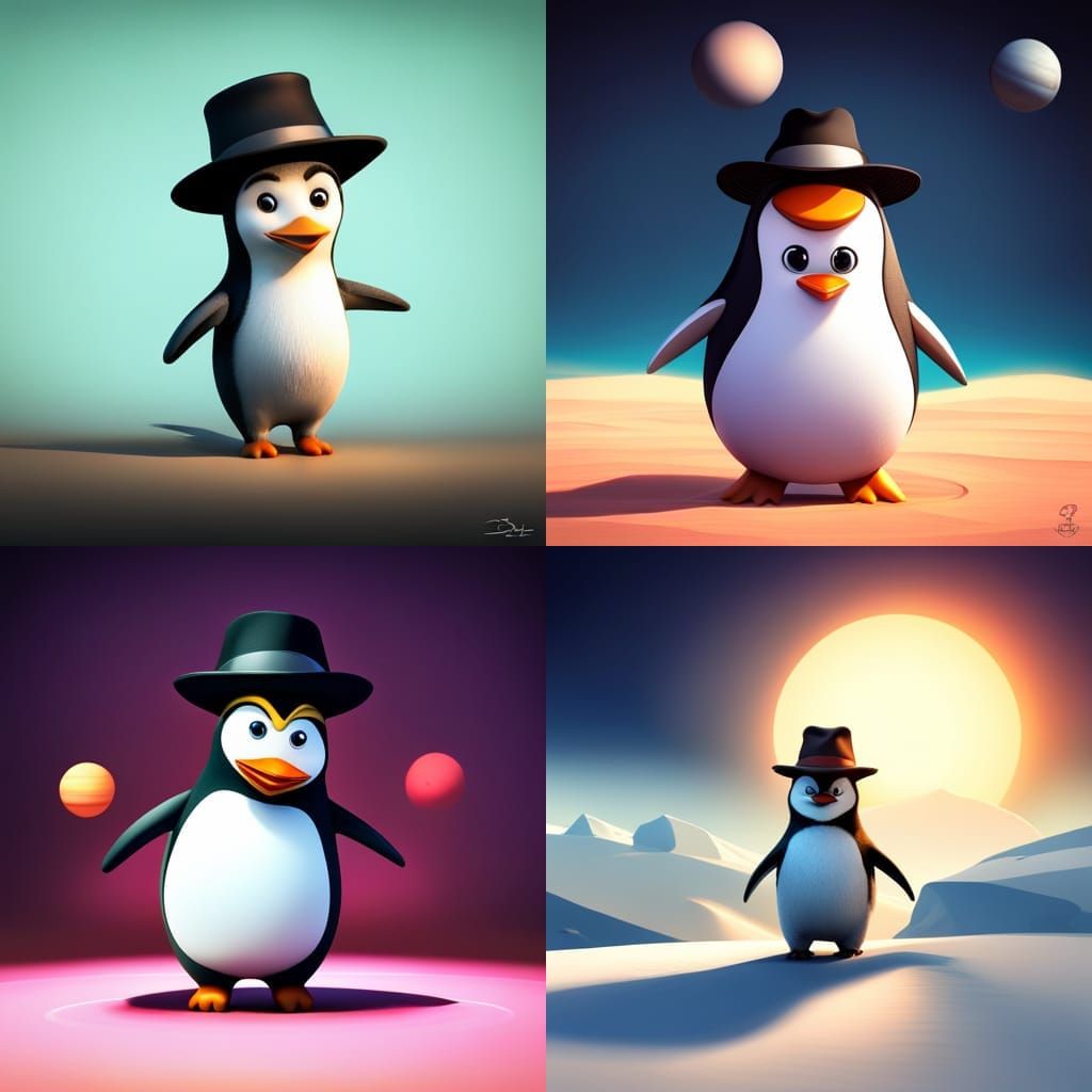 Cinematic Penguin in 4k, Inspired by Disney's Industrial Mag...