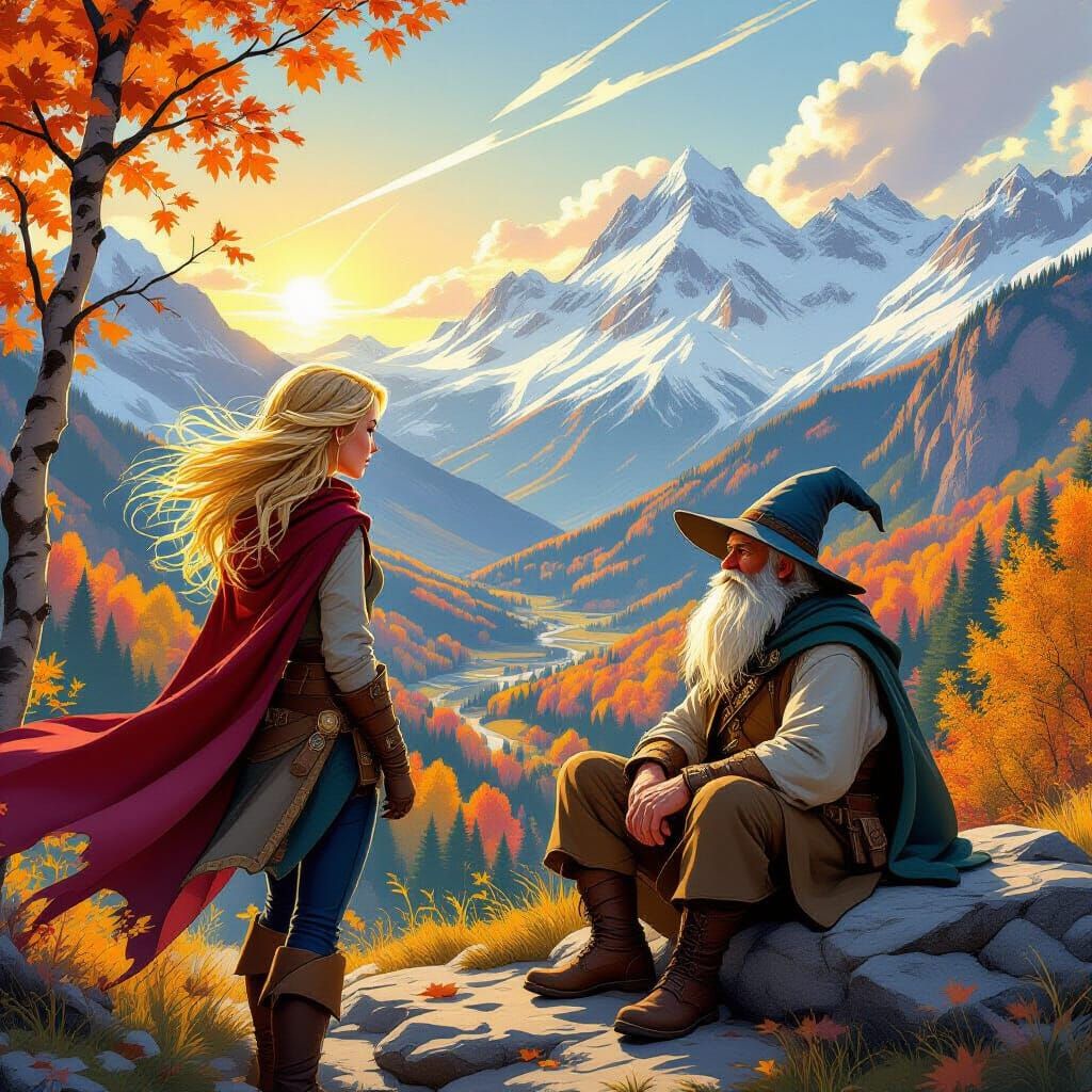 Autumn Adventure: Adventurer and Wizard Watch Valley
