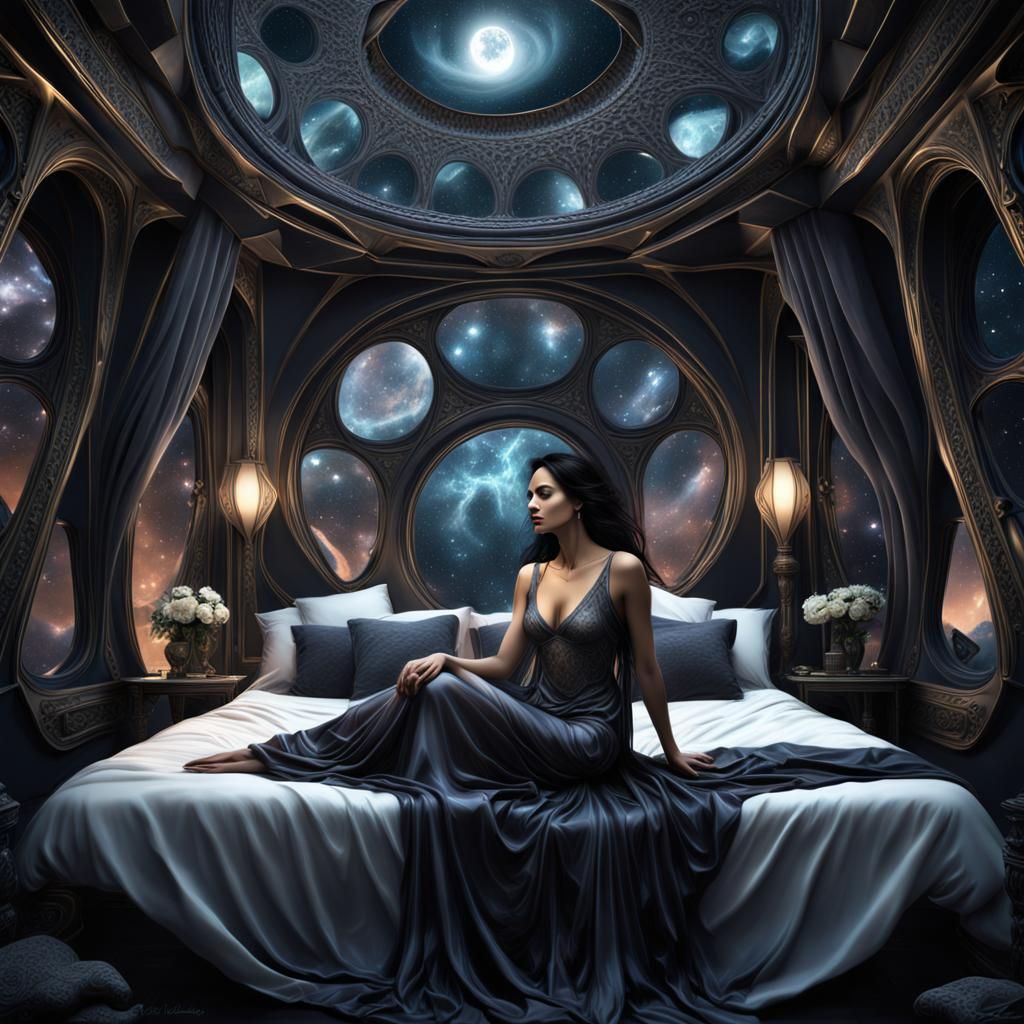 Spaceship bedroom