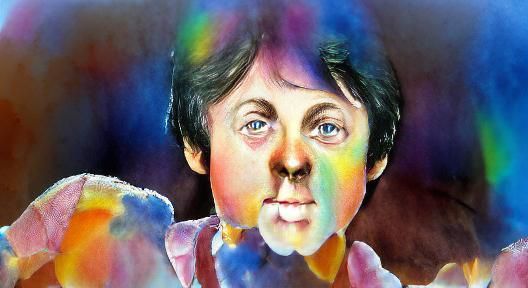 Portrait of Paul McCartney