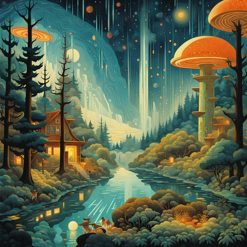 Cosmic Rain