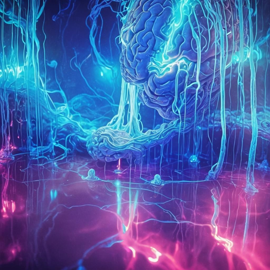 Ethereal Brain in Dark Cosmic Space