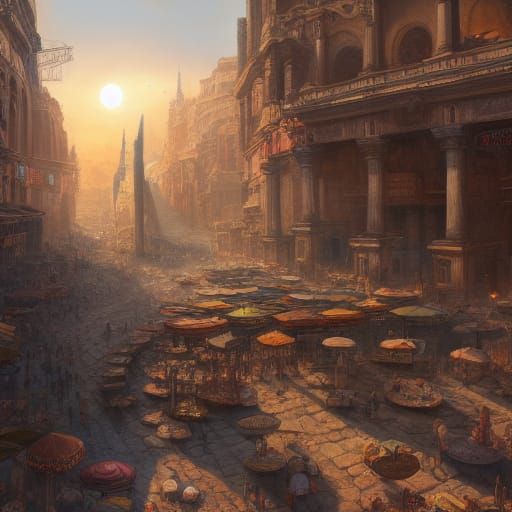 Ancient Fantasy Marketplace