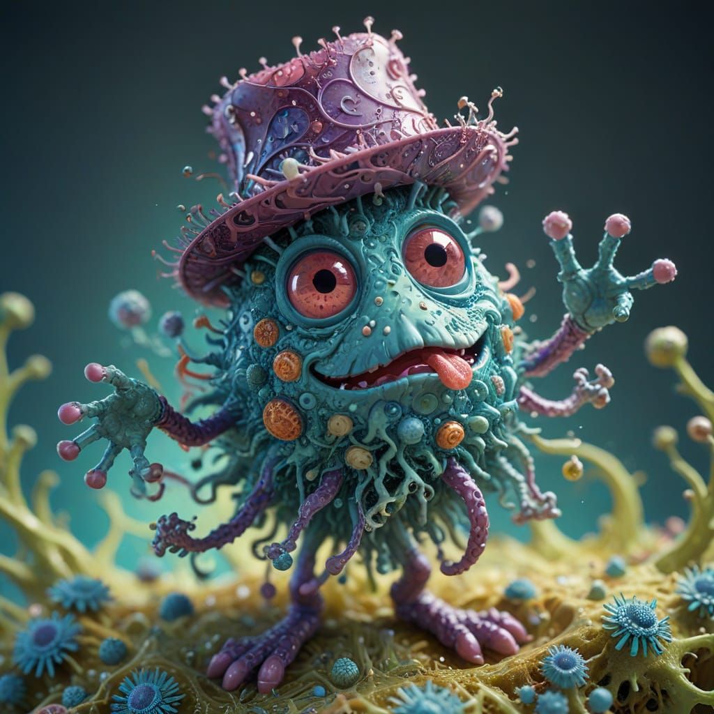 Silly Microbe Explores Microscopic World in Quentin Blake St...