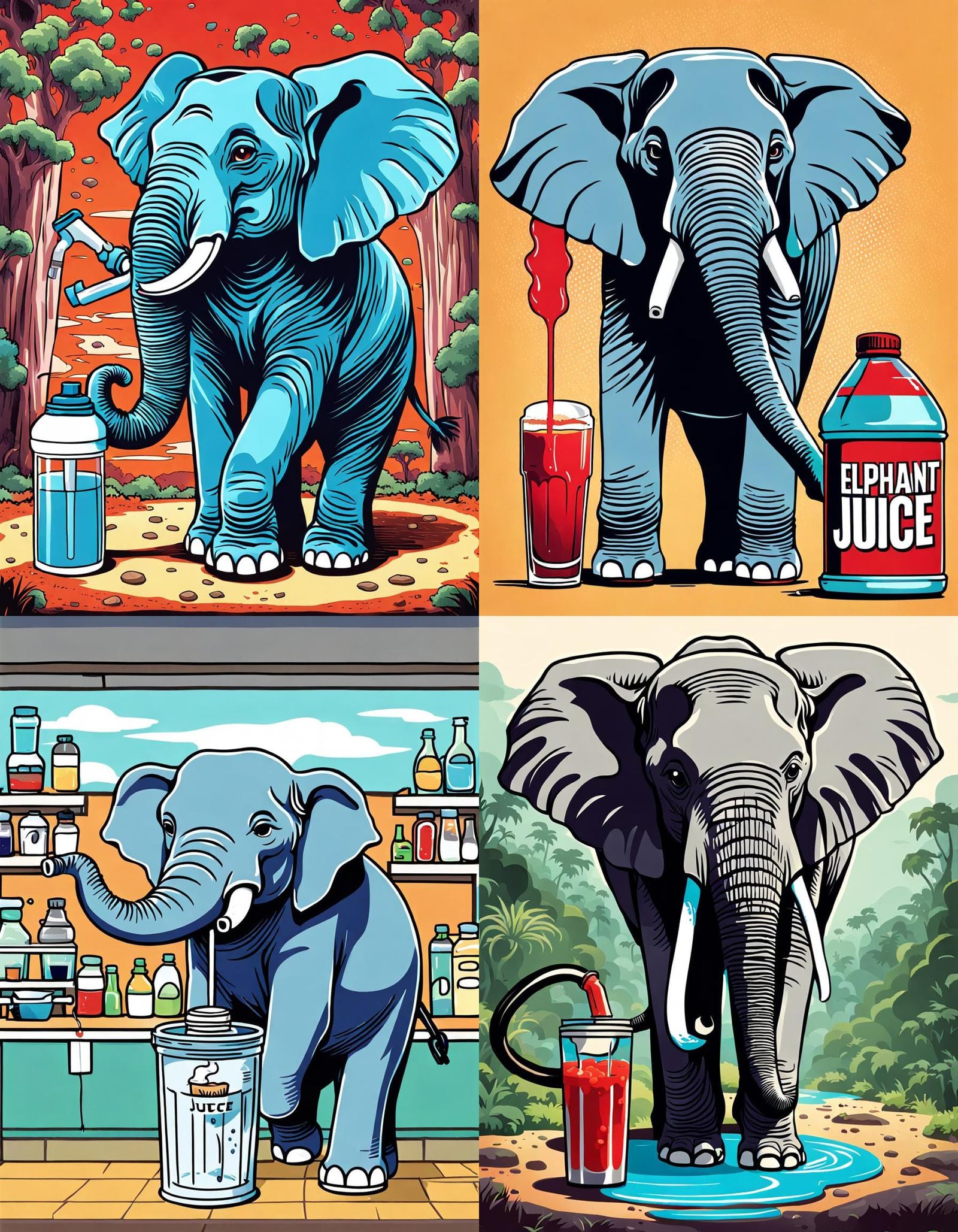 Abstract Vortex as Digital Art