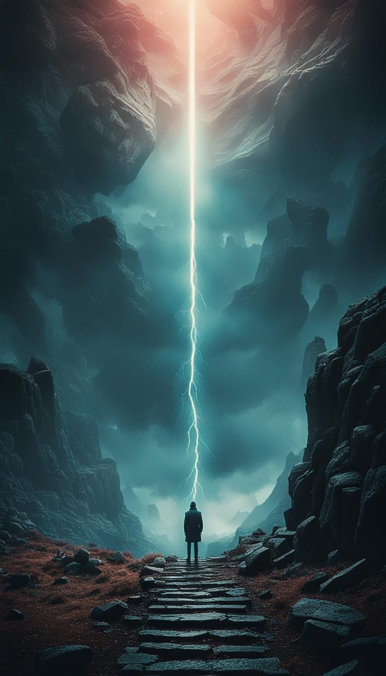 Gothic Realism Portrait of Despair and Doubt