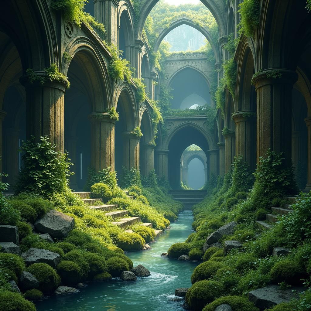 Ethereal Cathedral in Advanced Decay
